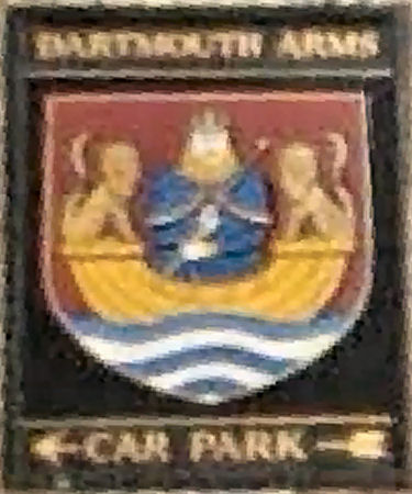 Dartmouth Arms sign 2012