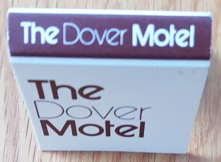 Dover Motel matchbox