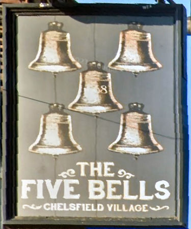Five Bells sign 2020