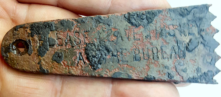 Hotel Metropole key fob