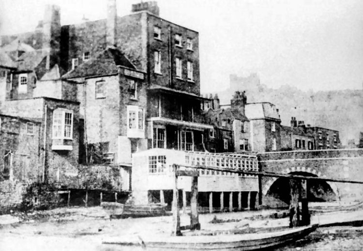 Hotel de France building 1860s
