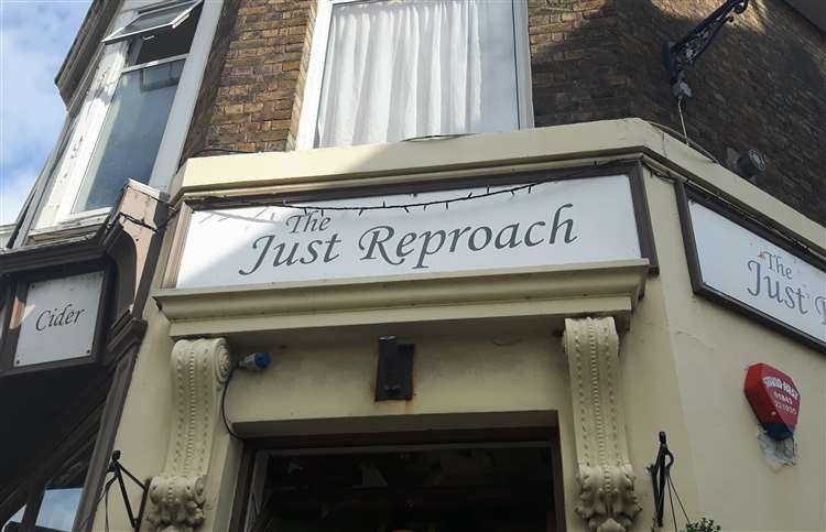 Just Reproach entrance