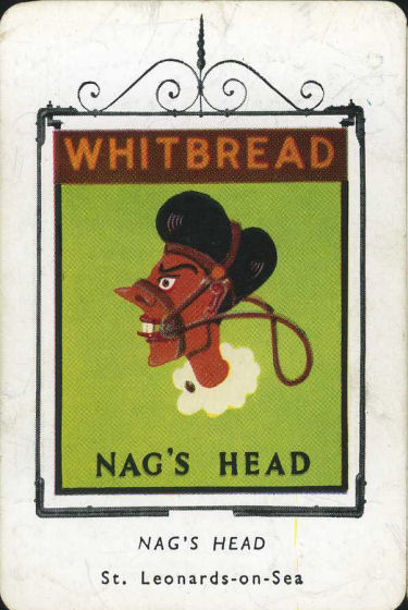 Nag's Head card 1955