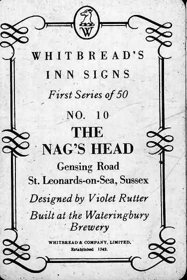Nag's head card 1949