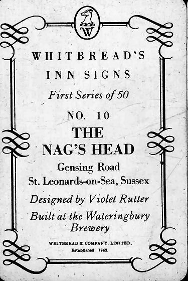 Nag's head card 1949