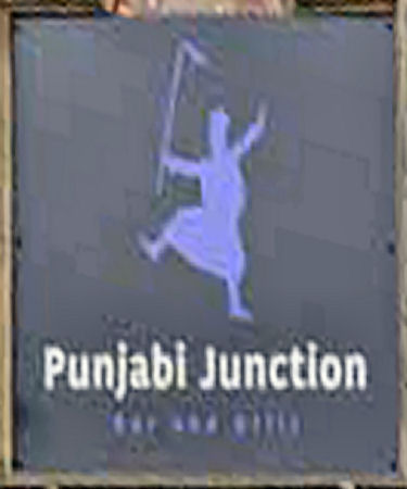 Punjabi Junction sign 2021