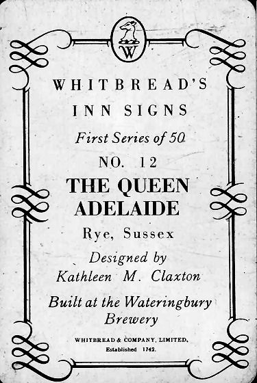 Queen Adelaide card 1949