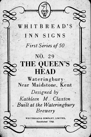 Queen's Head card 1949