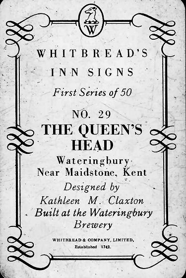 Queen's Head card 1949