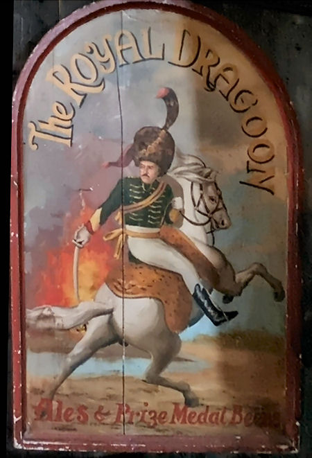 Royal Dragoon sign