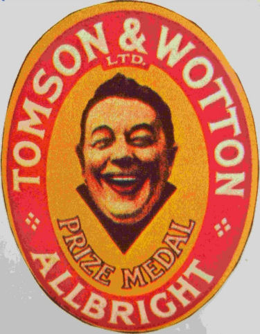 Tomson & Wotton label