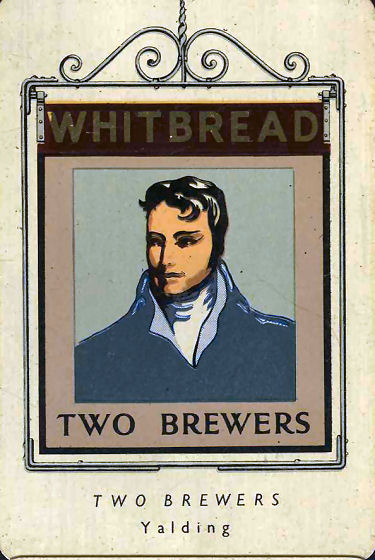 Two Brewers card 1949
