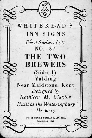 Two Brewers card 1949