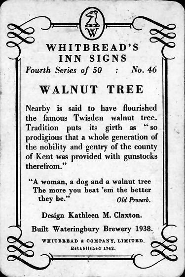 Walnut Tree card 1953