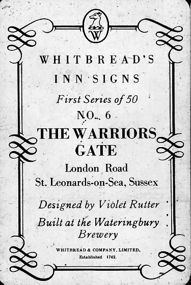 Warriors Gate card 1949