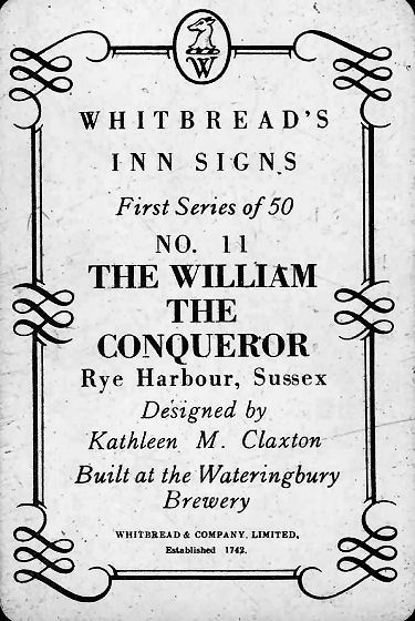 William the Conquorer card 1949