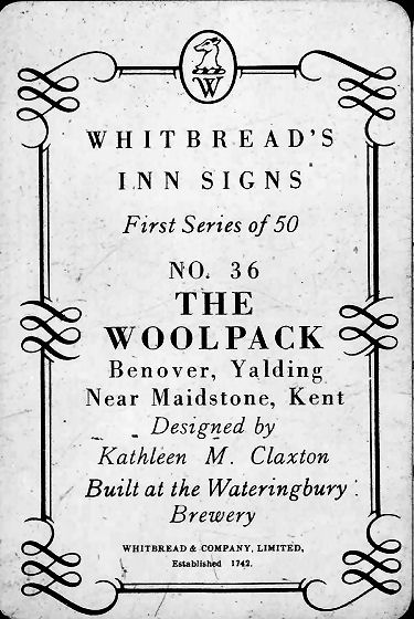 Woolpack card 1949