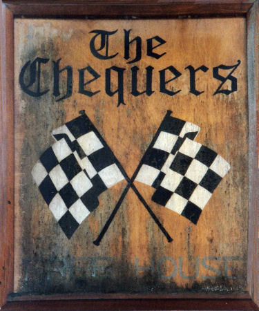 Chequers sign 1999