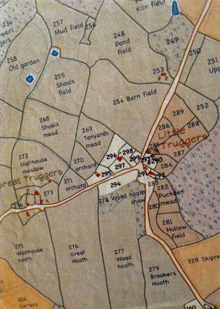 Chiddingstone map 1835