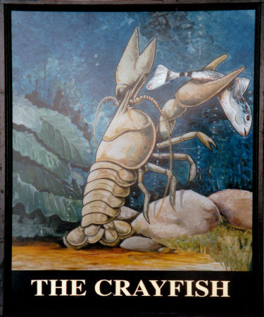 Crayfish sign 1999