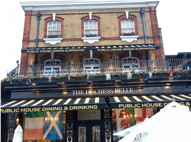 DUCHESS BELLE Pub of Battersea
