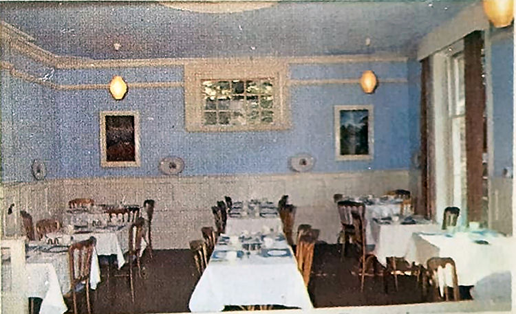Kearsney Hotel dining room