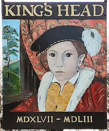 King's Head sign 2022