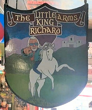 Little King Richard Arms sign 2022