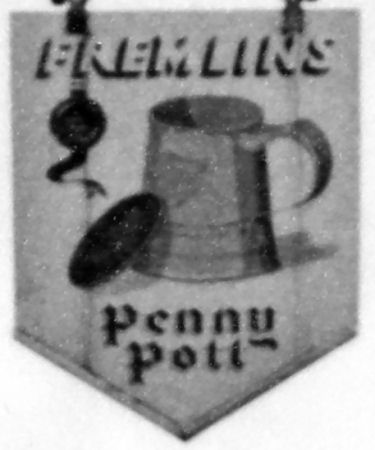 Penny Pot sign 1963