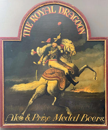 Royal Dragoon sign