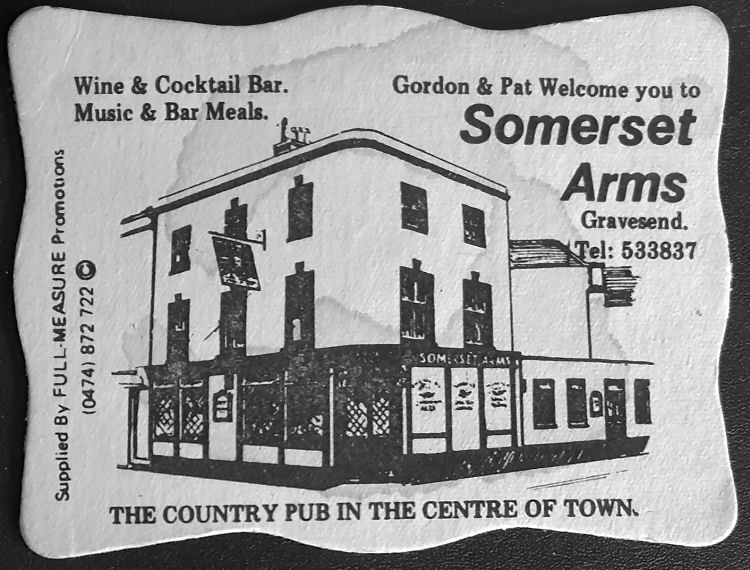 Somerset Arms beermat