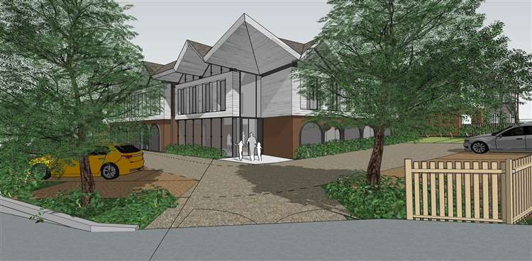 New St Faith's Church design.