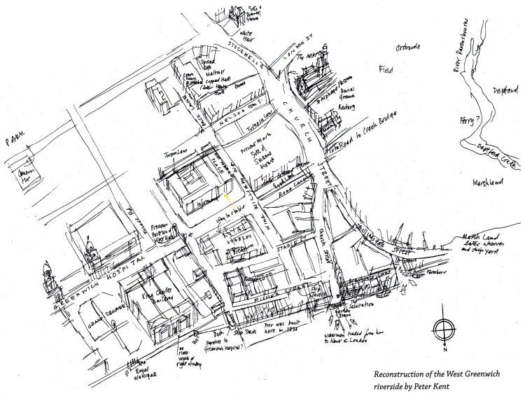 West Greenwich Riverside map