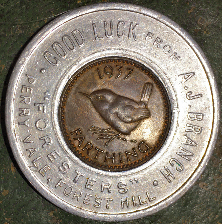 Foresters farthing 1937