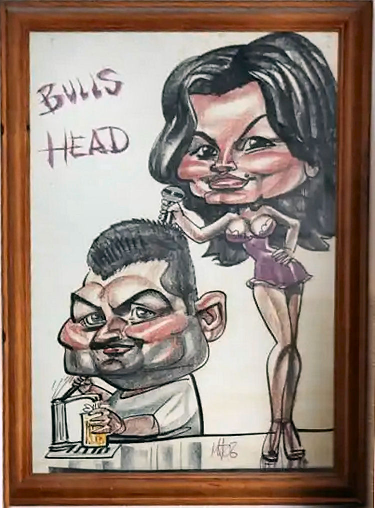 Nick & Alison Burke painting 2022