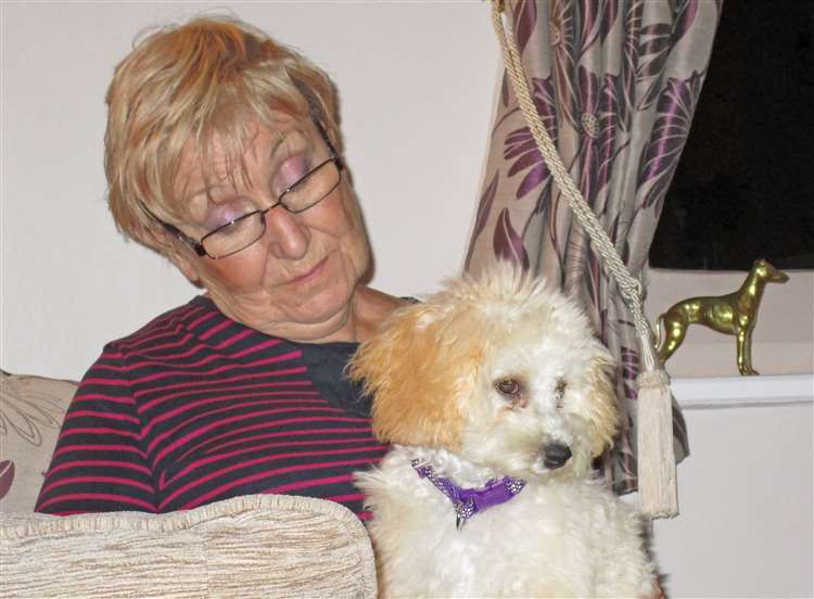 Wendy Stenhouse and Fudge