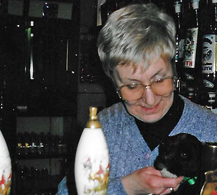 Wendy Stenhouse and puppy