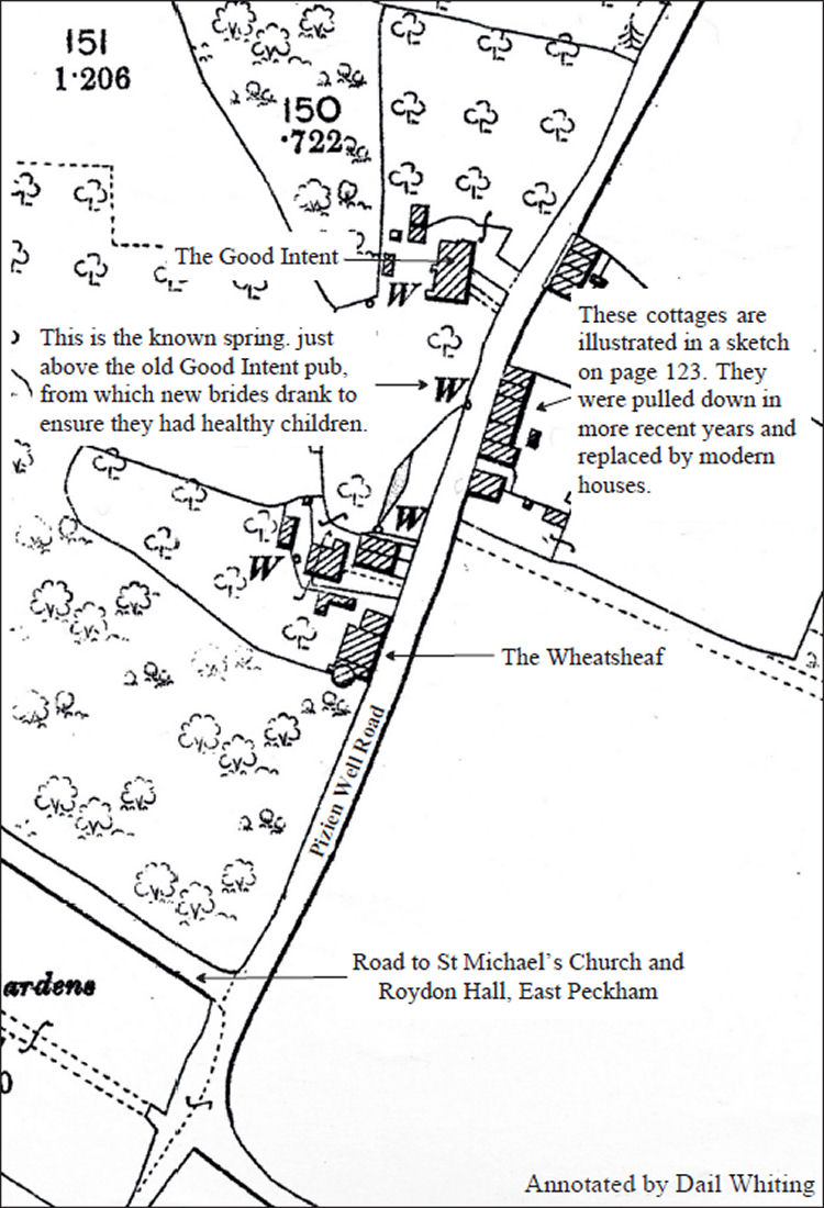 Wheatsheaf O S map 1895