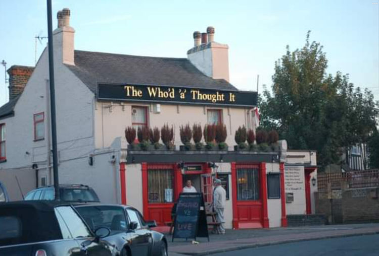 WHO'D A THOUGHT IT Pub of Plumstead