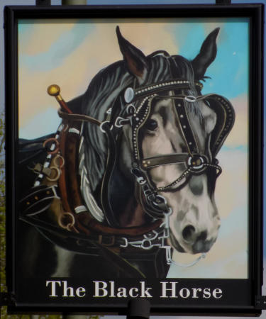 Black Horse sign 2019