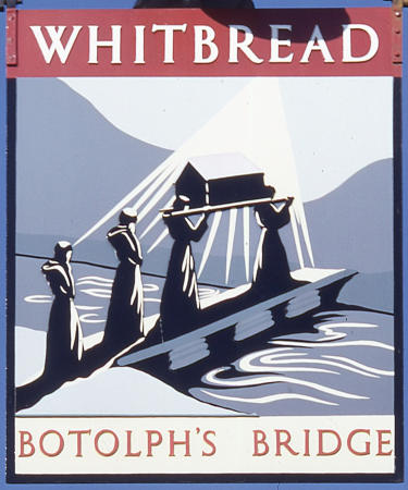 Botolphs Bridge sign 1974