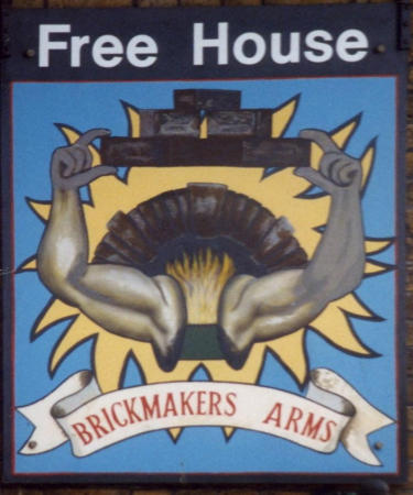 Brickmaker's Arms sign 1998