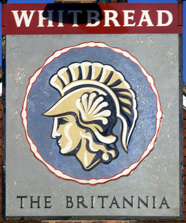 Britannia sign 1973