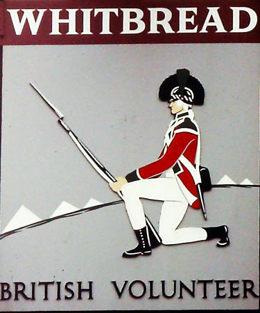 British Volunteer sign 1975