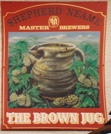 Brown Jug sign