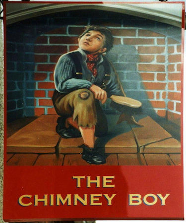 Chimney Boy sign 2001