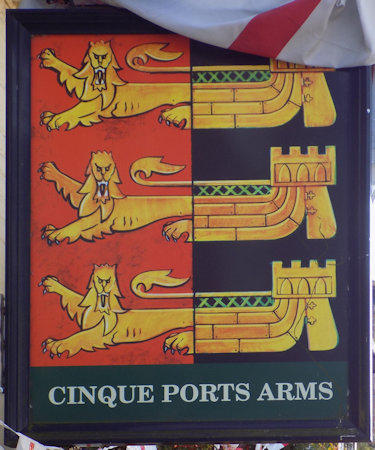 Cinque Port Arms sign 2001