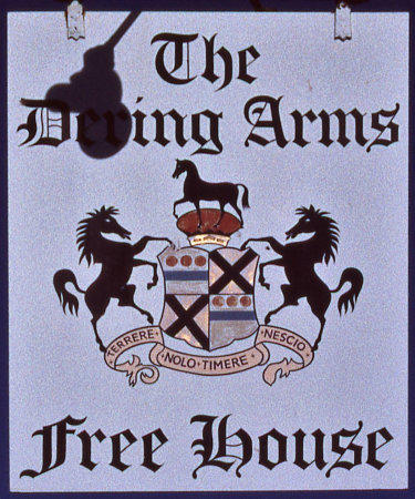 Dering Arms sign 1982