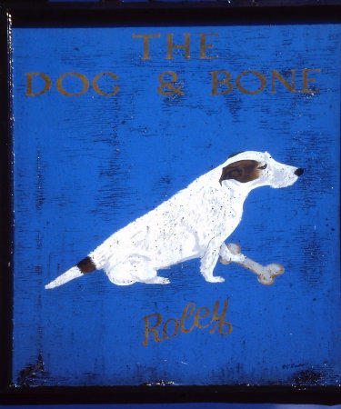 Dog and Bone sign 2001