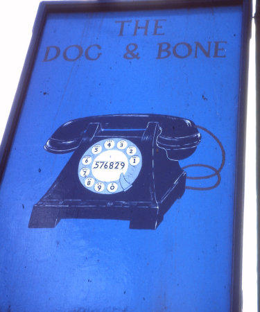 Dog and Bone sign 2001